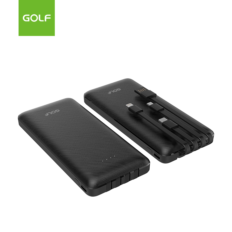 Sạc pin dự phòng Golf L106-C 10000mAh kèm cáp
