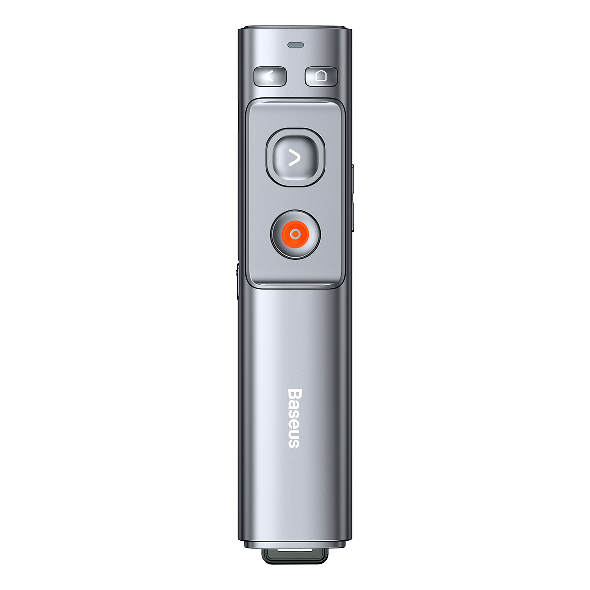 Bút trình chiếu hiệu Baseus Orange Dot Wireless Presenter (Red Laser)(Charging) màu xám