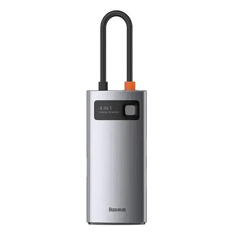 Cổng chuyển đổi Baseus Metal Gleam Hub Type C 4-IN-1