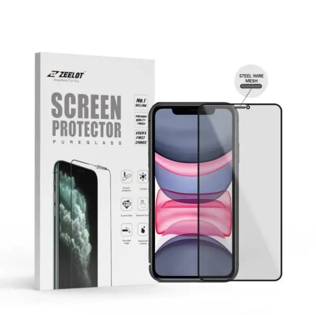 MIẾNG DÁN CƯỜNG LỰC CHỐNG NHÌN TRỘM CHO IPHONE 11 6.1" ZEELOT