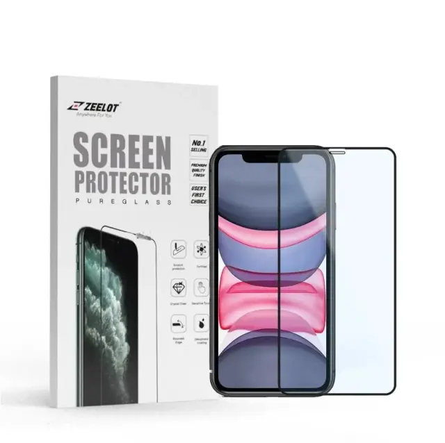 MIẾNG DÁN CƯỜNG LỰC CHỐNG ÁNH SÁNG XANH CHO IPHONE 11 6.1" ZEELOT