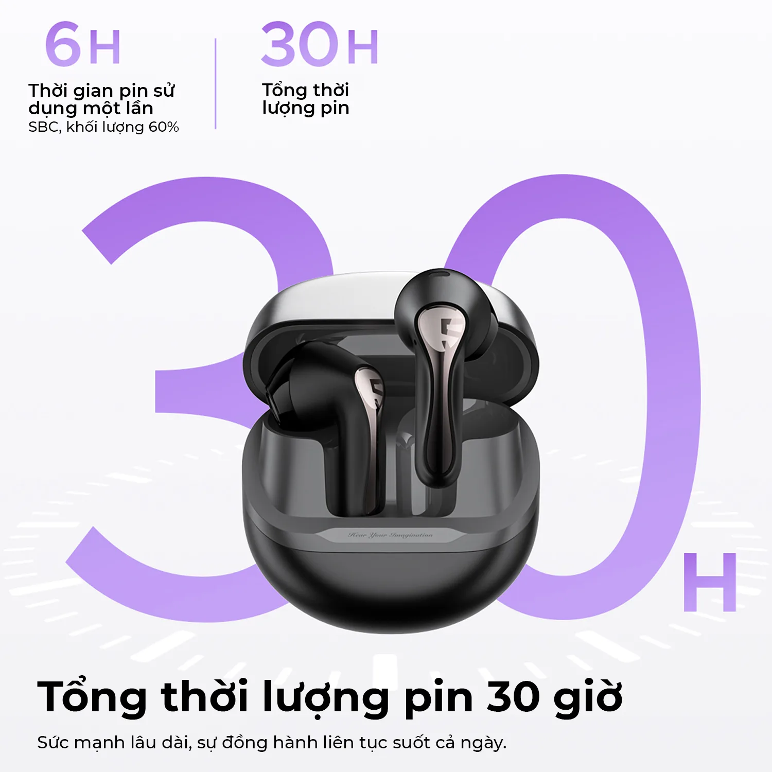 Tổng thời gian sử dụng 30h Air5-tong-thoi-luong-30-gio