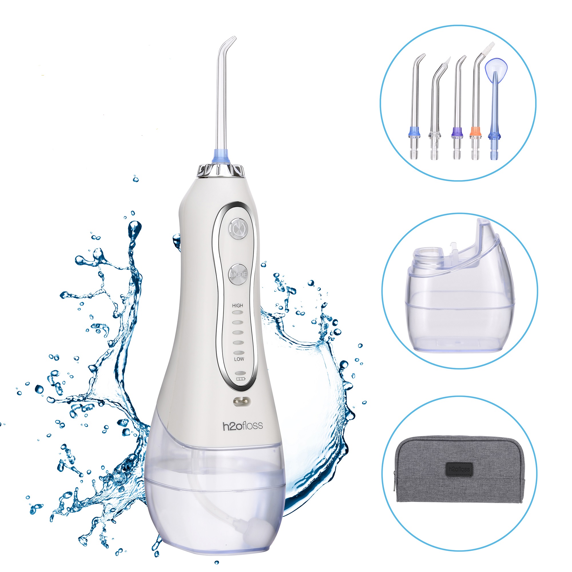 Máy tăm nước cầm tay H2OFloss HF-6