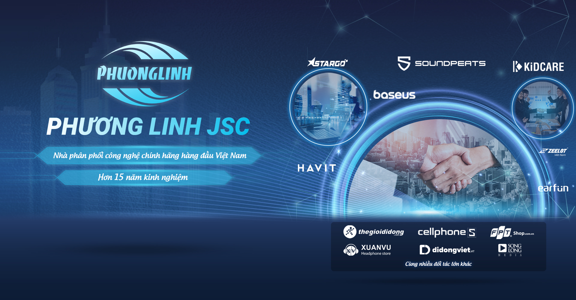 PHƯƠNG LINH JSC TUYỂN ĐẠI LÝ PHÂN PHỐI TOÀN QUỐC