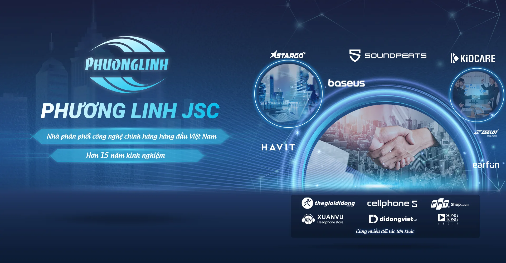 PHƯƠNG LINH JSC TUYỂN ĐẠI LÝ PHÂN PHỐI TOÀN QUỐC