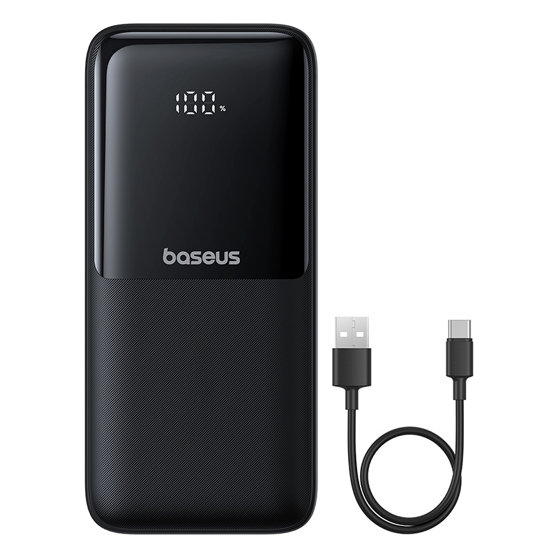 Sạc dự phòng hiệu Baseus Lipow Dual-Cable with Digital Display 20000mAh 22.5W