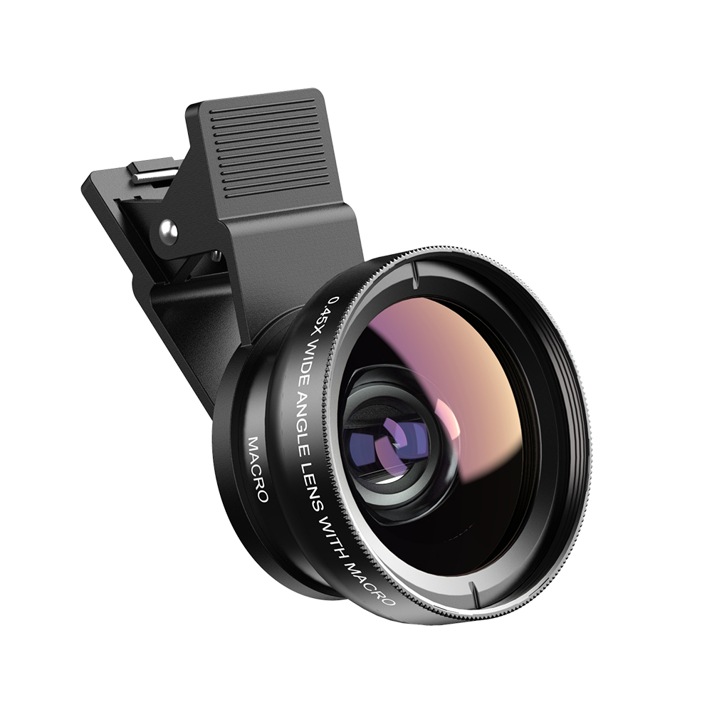 Ống kính camera điện thoại di động hiệu Apexel, model APL-0.45WM