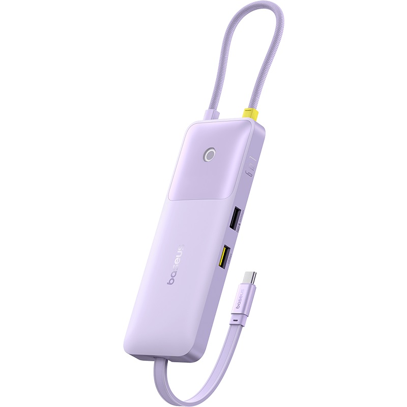 Thiết bị mở rộng hiệu Baseus Dual Fast Charging 6-in-1