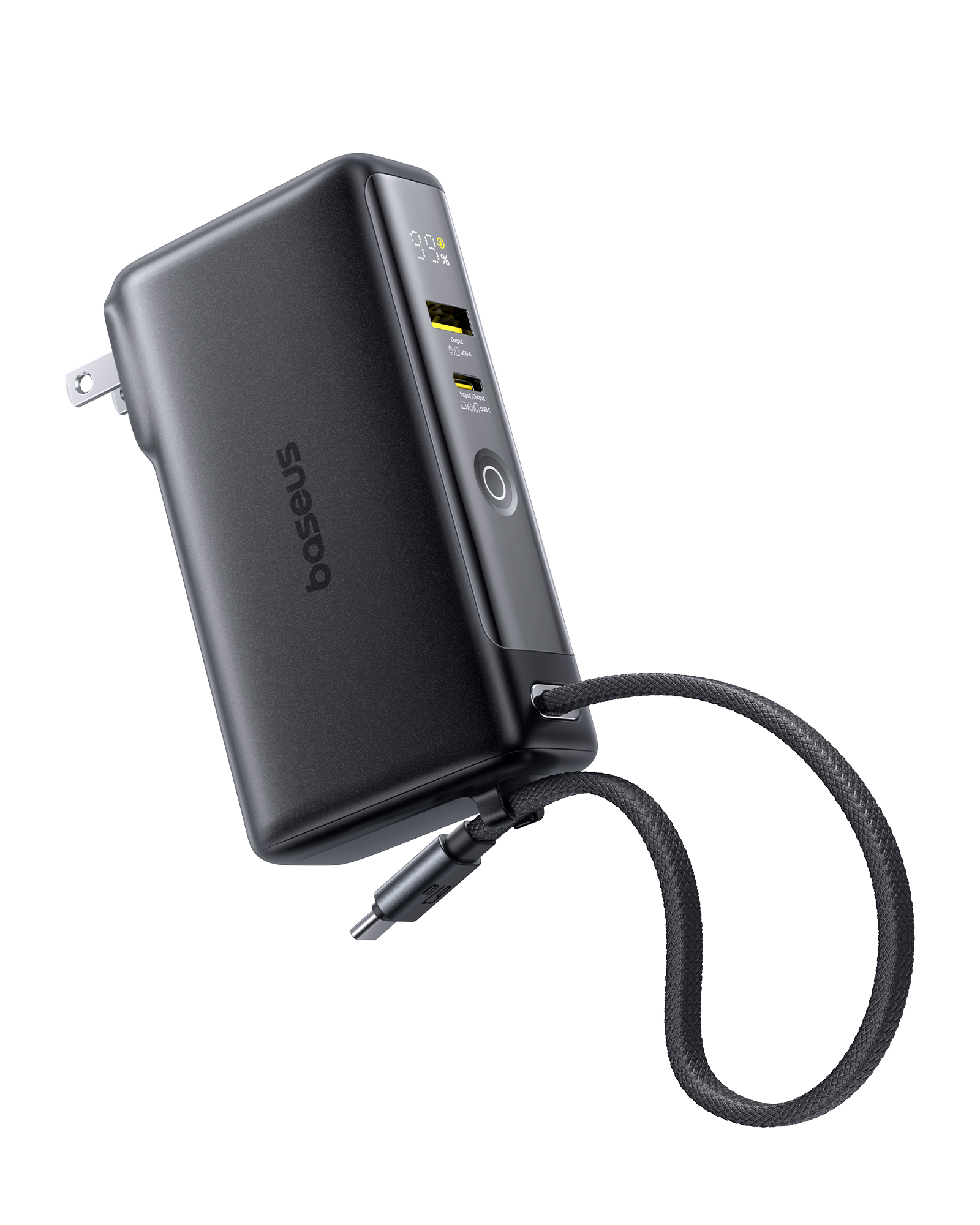 Sạc dự phòng hiệu Baseus Nomos NT11 Omni Charge Digital Display 10000mAh 67W