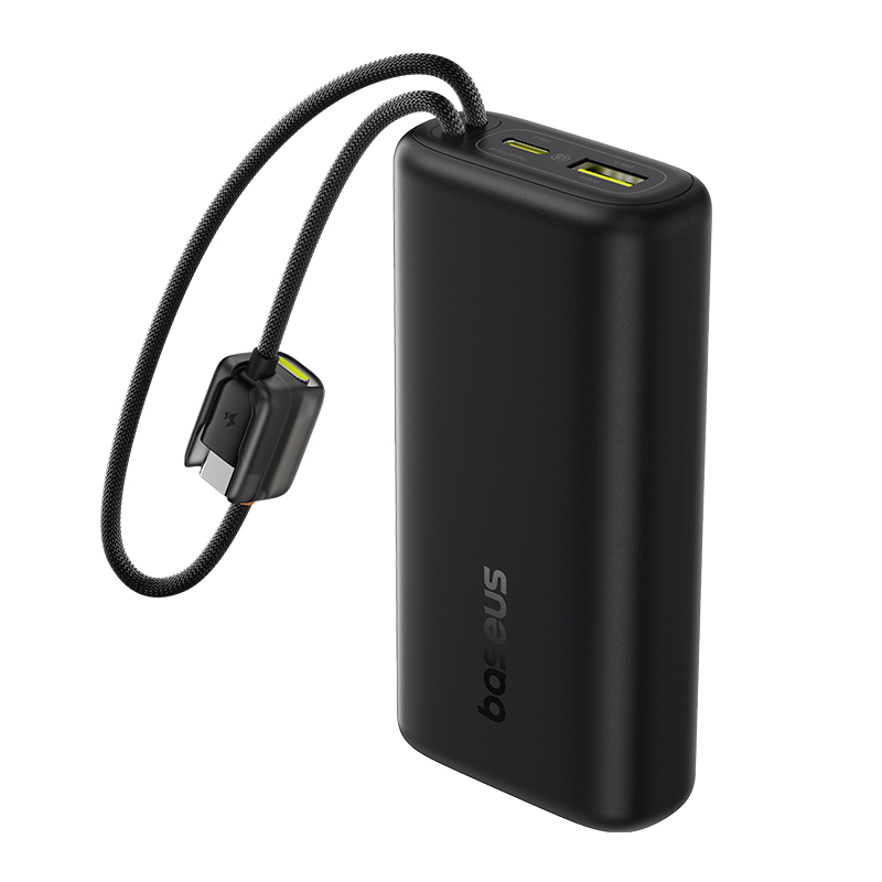 Sạc dự phòng hiệu Baseus EnerFill FC41 kèm 2 cáp USB-C dung lượng 10000mAh 67W