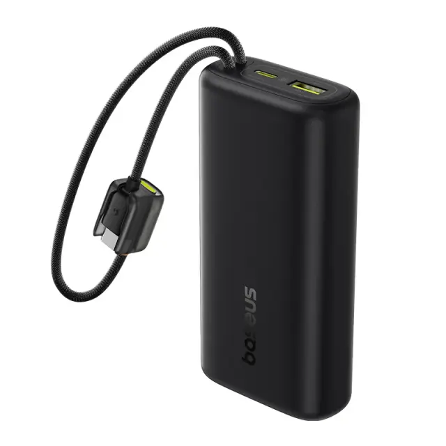 Sạc dự phòng hiệu Baseus EnerFill FC41 kèm 2 cáp USB-C dung lượng 10000mAh 67W