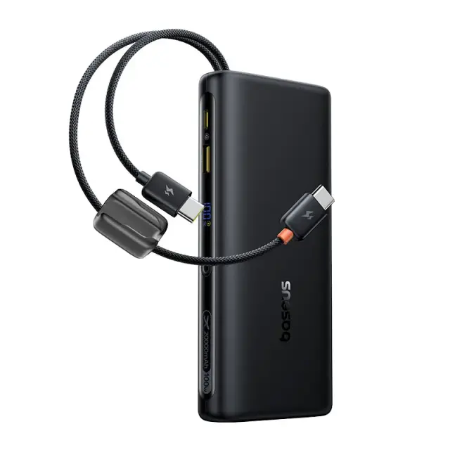 Sạc dự phòng Baseus EnerFill FC41 Digital Display with Dual Built-in USB-C Cables 20000mAh 100W