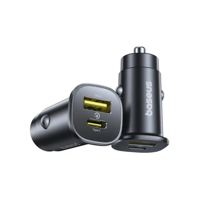 Củ sạc ô tô Baseus GoTrip DP1 C+C 30W